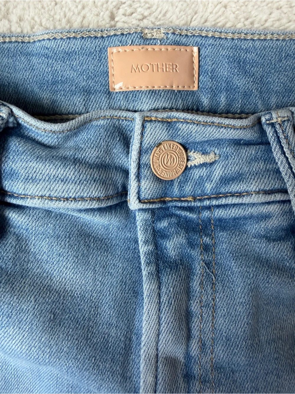 Mother The Insider Crop Step Fray Limited Edition Women's Jeans Size 28